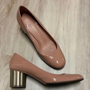 Salvatore Ferragamo Luca Pumps in Blush